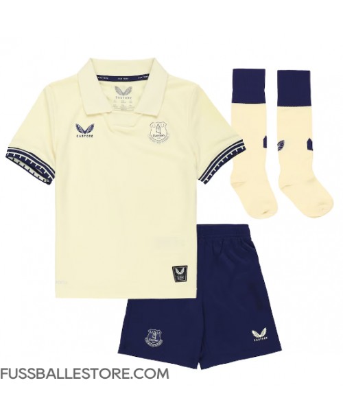 Günstige Everton Jack Grealish #18 Auswärts Trikotsatzt Kinder 2025-26 Kurzarm (+ Kurze Hosen)